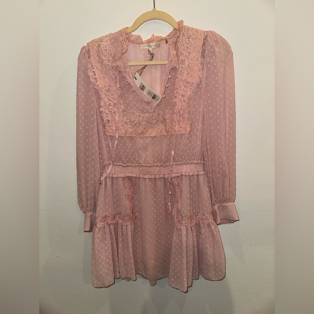 Love shack Fancy Light Pink dress